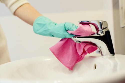 Dust and allergen removal from window curtains