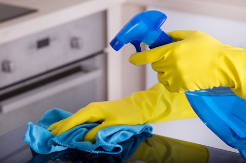 Carpet cleaning team focused on recycling and sustainable service in Botany Bay