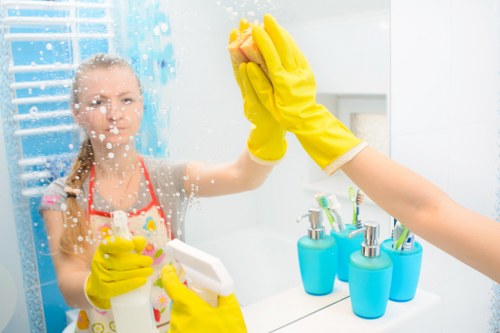 Customer booking confirmation for carpet cleaners